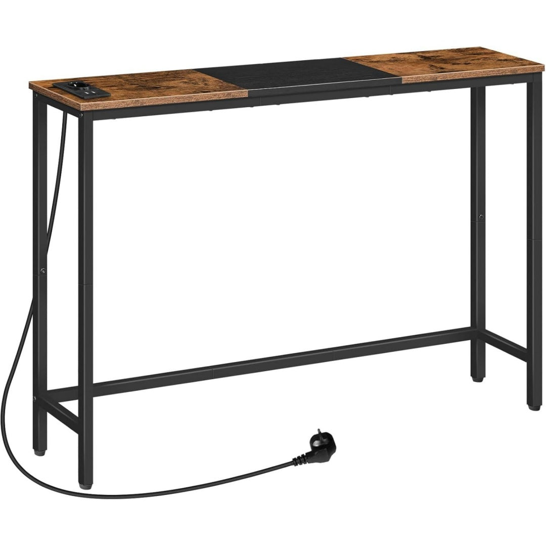 Forma equilibrata console e tavoli da divano nero