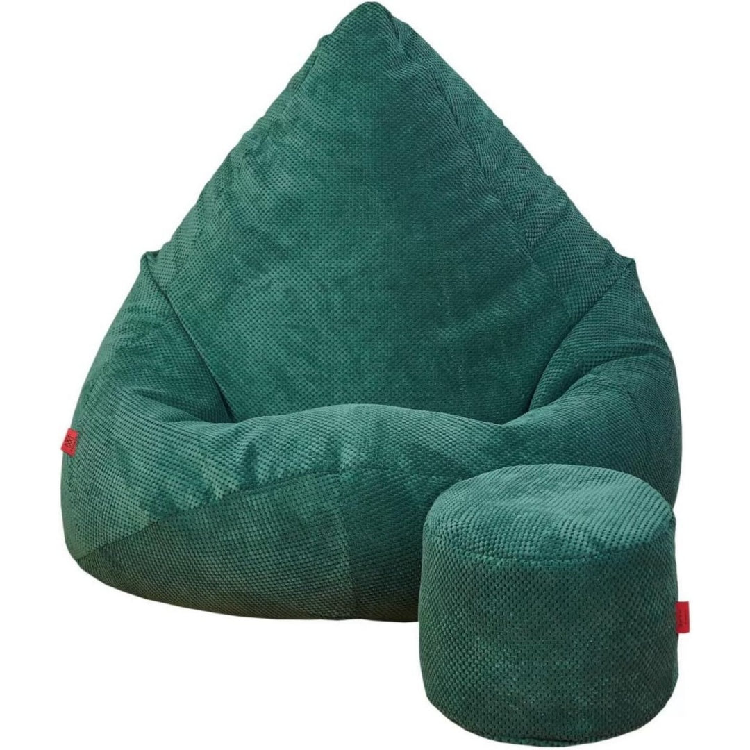 Profilo moderno poltrone sacco rosso