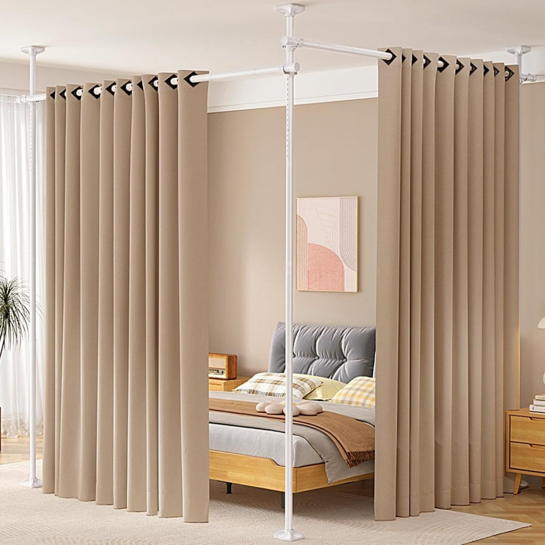 Arredo contemporaneo divisori regolabile antiscivolo