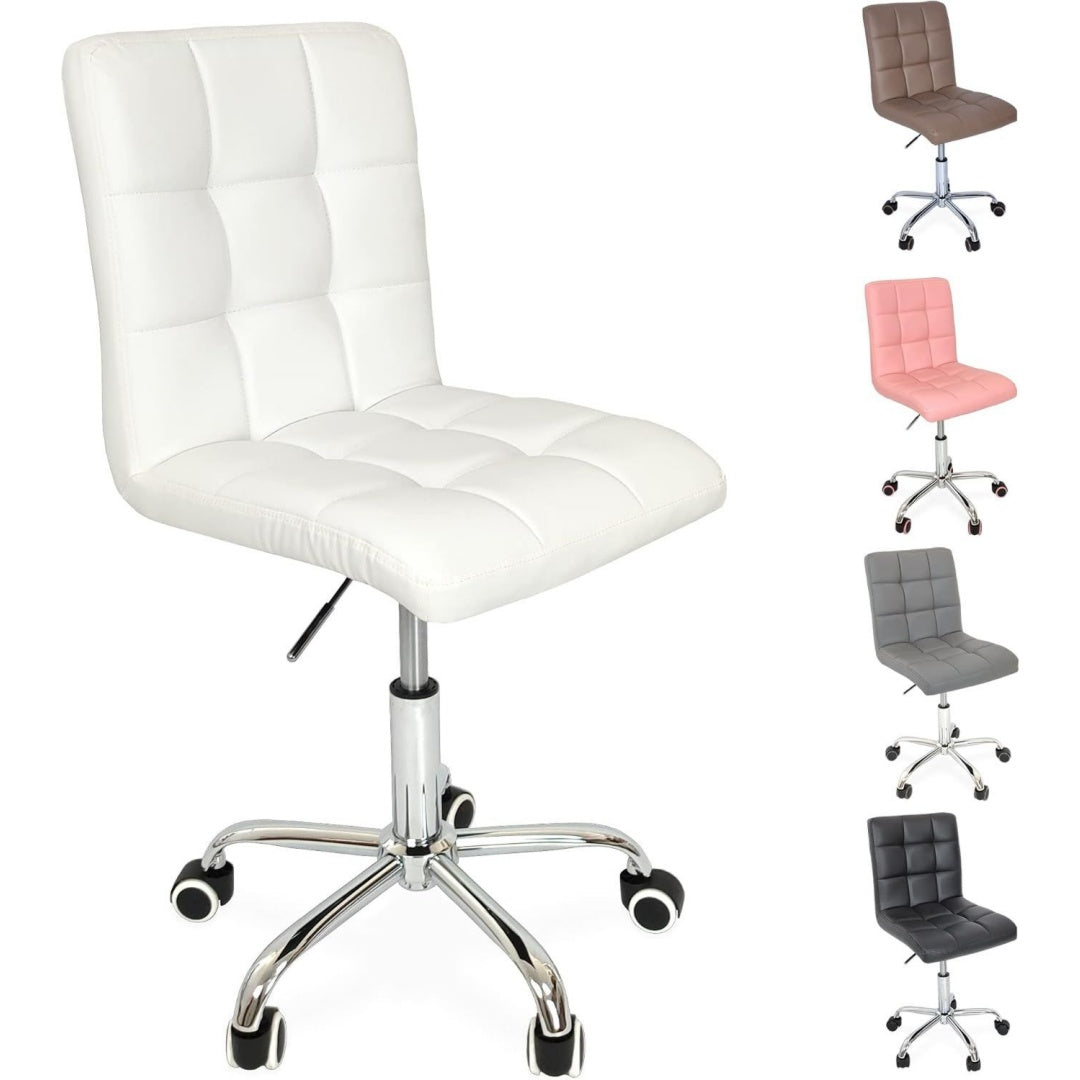 Forma equilibrata sedie da scrivania bianco