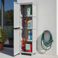 Arredo contemporaneo armadietti e credenze da esterno grigio